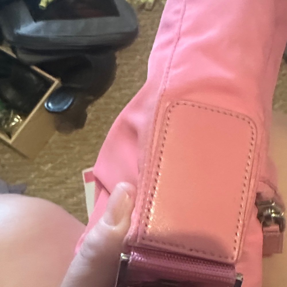 Prada Pink Nylon Shoulder Bag - Picture 12 of 13